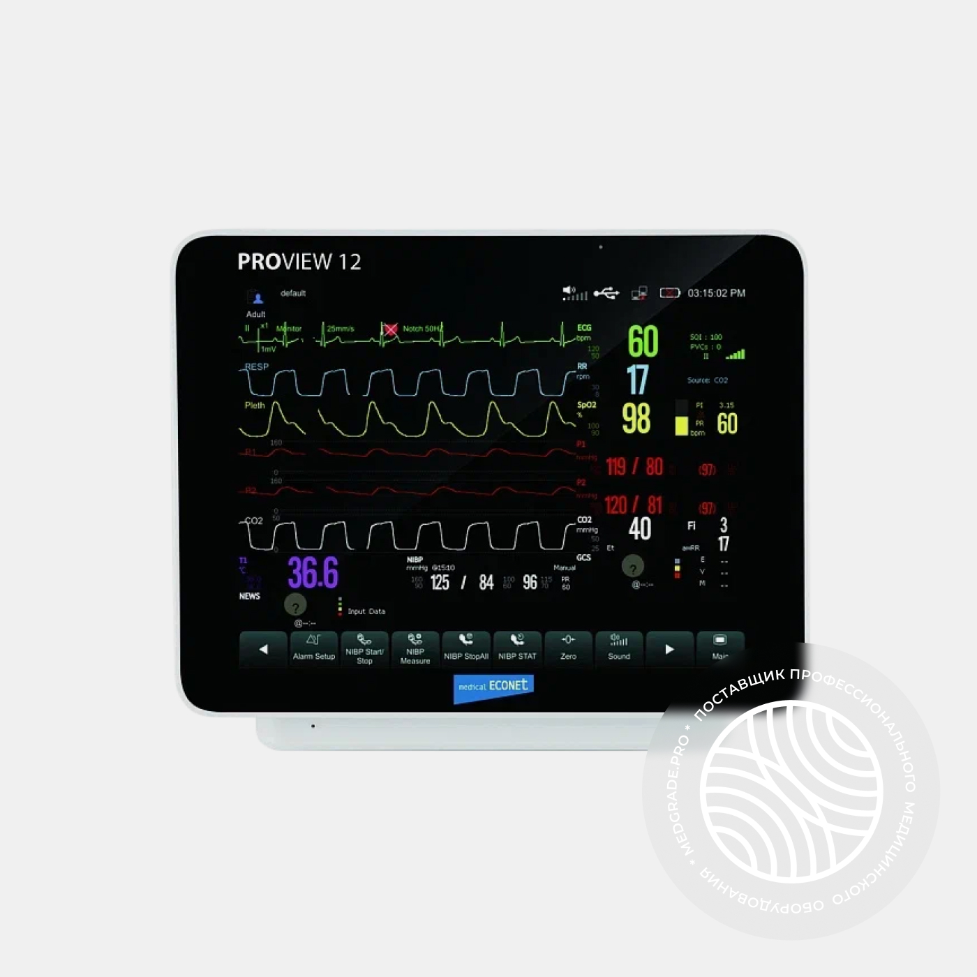 Монитор пациента Medical Econet PROVIEW 12
