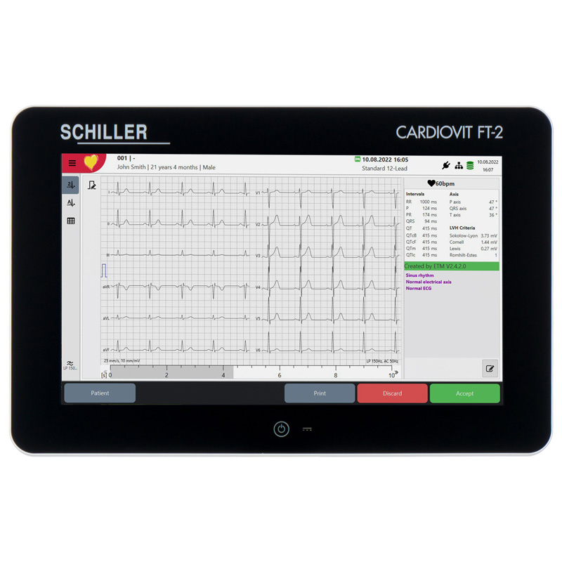 Электрокардиограф Schiller CARDIOVIT FT-2