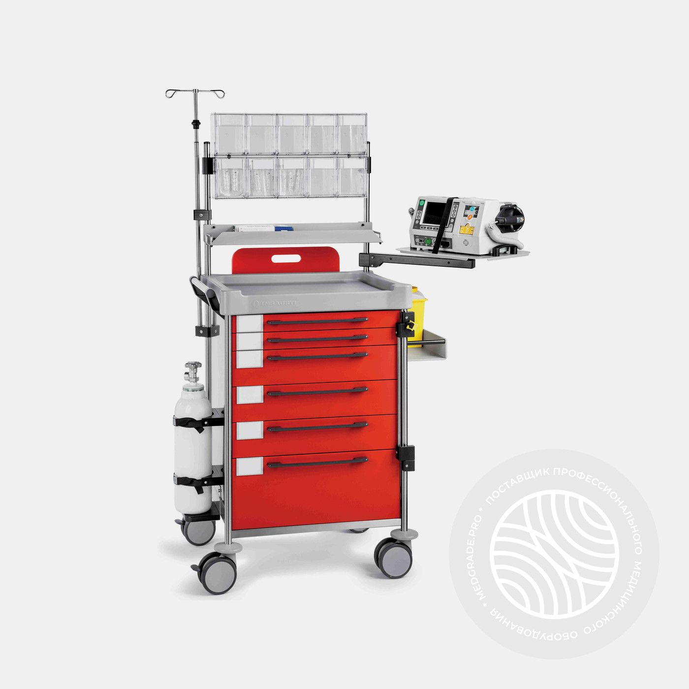 Тележка реанимационная Insausti 1210 R
