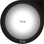 Регулируемый диаметр светового пятна